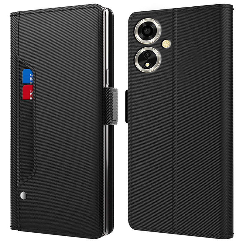 For Oppo A59 Shockproof Case Leather Flip Phone Cover with Mirror For Oppo A59 Shockproof Case Leather Flip Phone Cover with Mirror